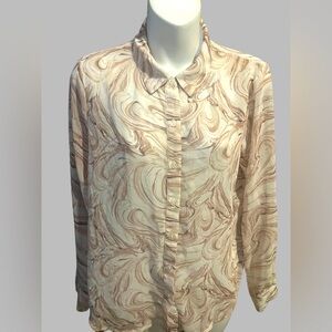 A gorgeous marble blouse